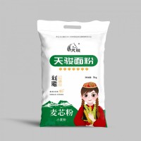 新疆天骏面粉 塔城 红袋精细特一粉5kg 10斤