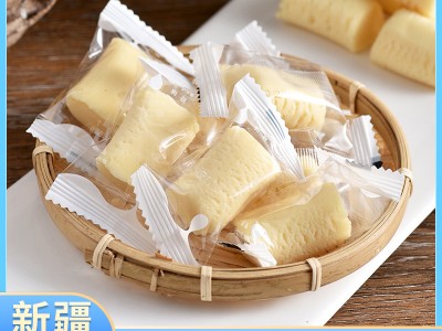 新疆奶醇奶酪原味奶疙瘩500g/袋西域